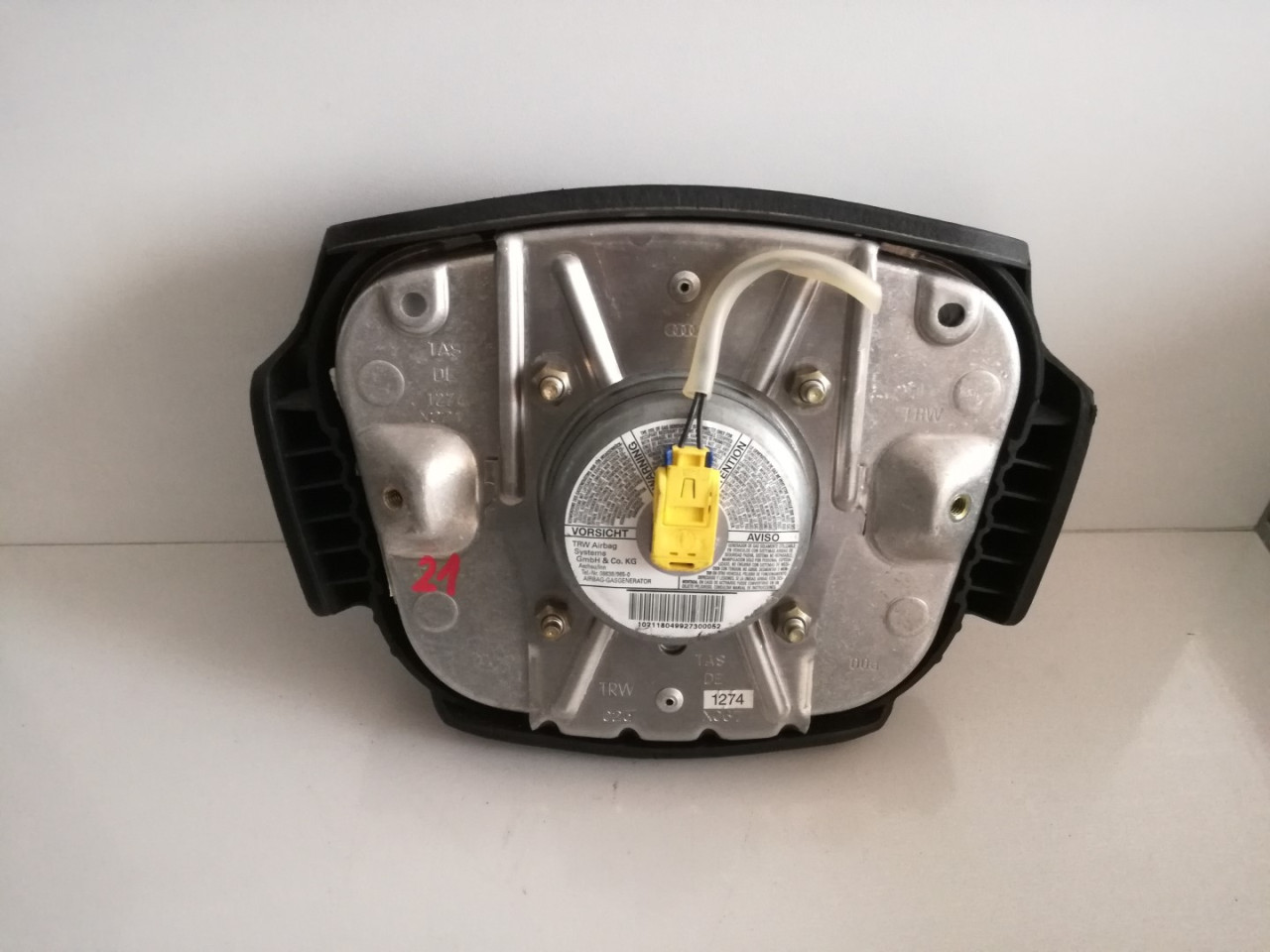 AIRBAG VOLANA AUDI A4 > 99-00 AD019051 4B0880201AH