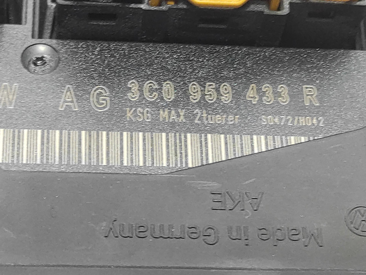 KOMFORT ELEKTRONIKA VW PASSAT B6 > 05-10 3C0959433R