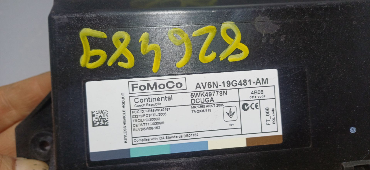 DIJELOVI ELEKTRONIKA MODUL FORD KUGA > 13-16 2.0 AV6N19G481AM