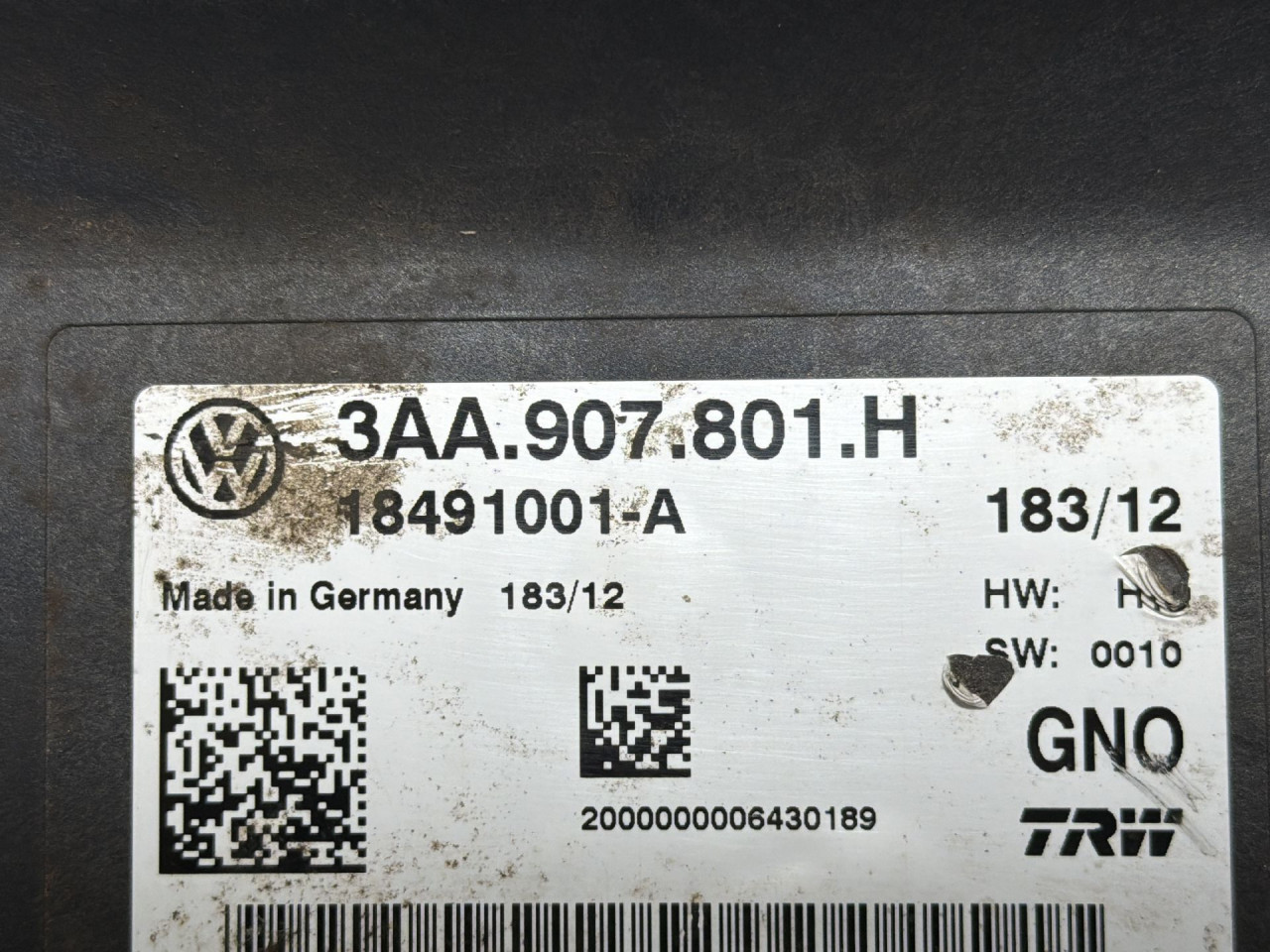 DIJELOVI ELEKTRONIKA MODUL VW PASSAT B7 > 10-14 2.0 3AA907801H