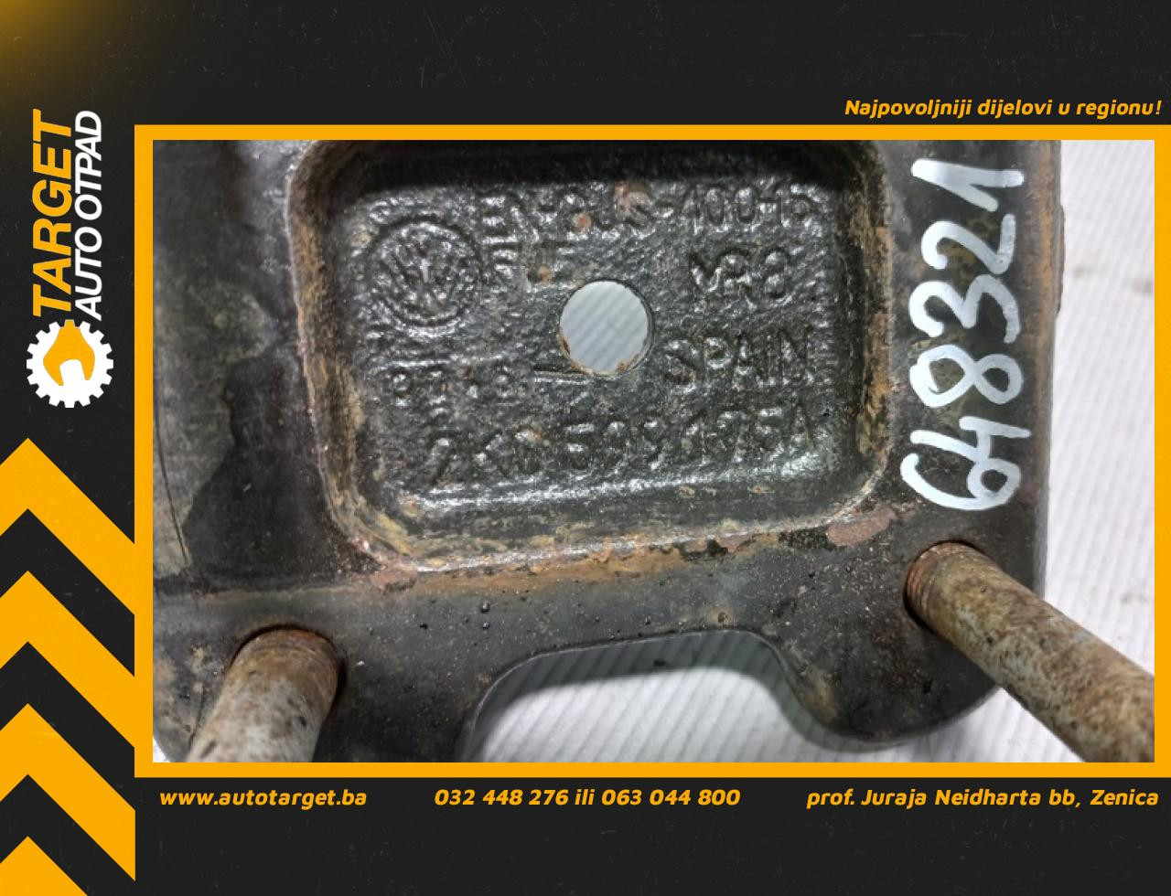 DIJELOVI NOSAC VW CADDY > 03-10 2K0599175A