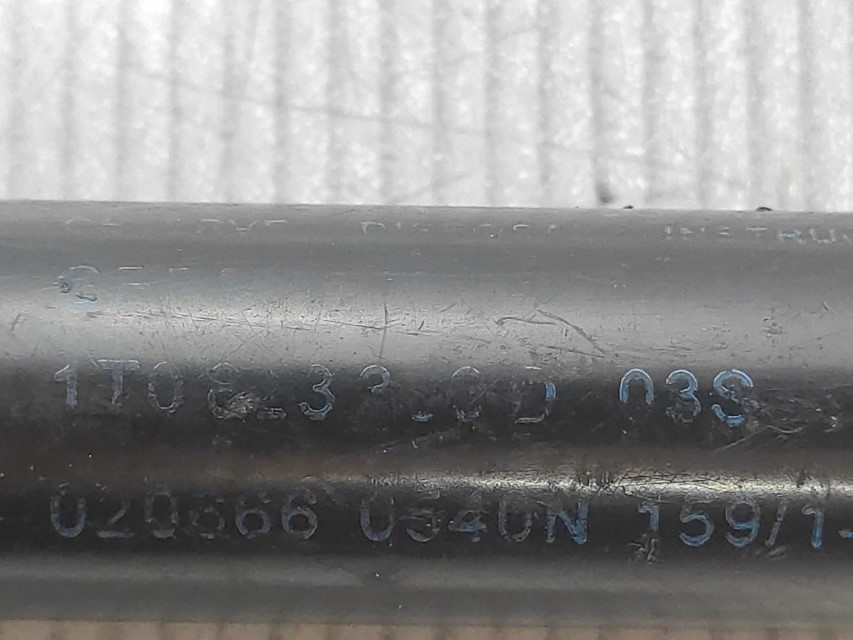 AMORTIZER GEPEKA VW TOURAN > 10-15 1T0823359D