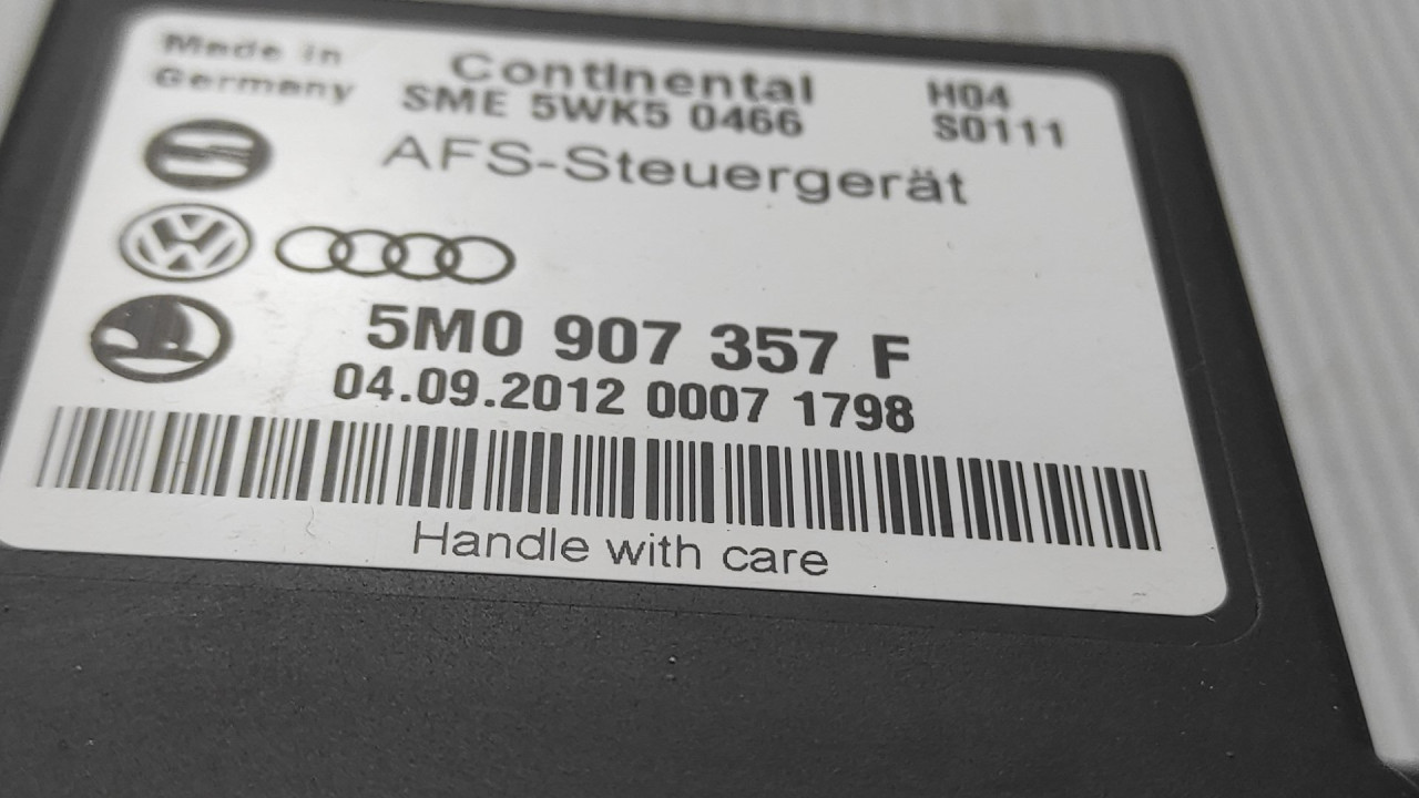 ELEKTRONIKA MODUL VW PASSAT B7 > 10-14 5M0907357F