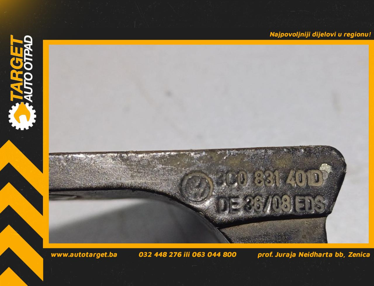DIJELOVI BAGLAMA VW PASSAT B6 > 05-10 2.0 3C0831401D