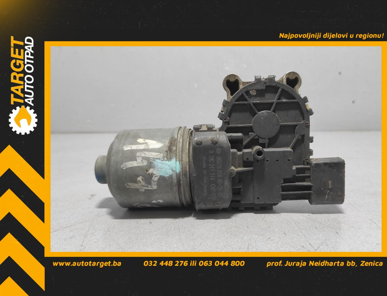 MOTORIC PREDNJEG BRISACA ALFA ROMEO 147 > 00-05 0390241514