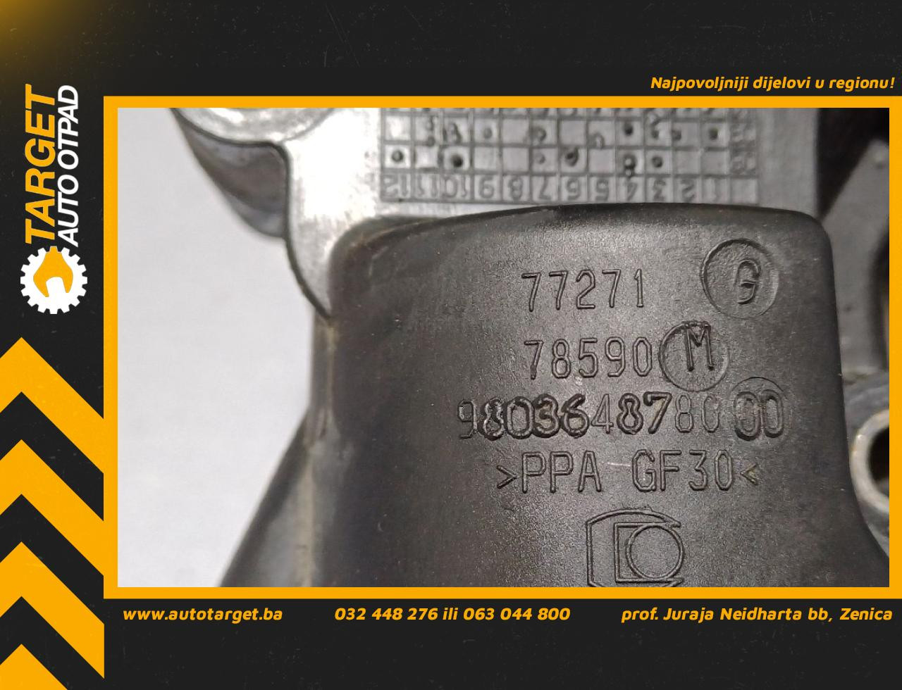 DIJELOVI TERMOSTAT PEUGEOT 508 > 11-14 2.0 9803648780