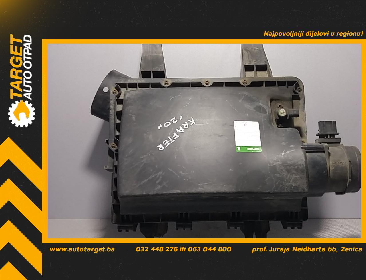 KUCISTE FILTERA ZRAKA VW CRAFTER > 05-11 2E0129601B