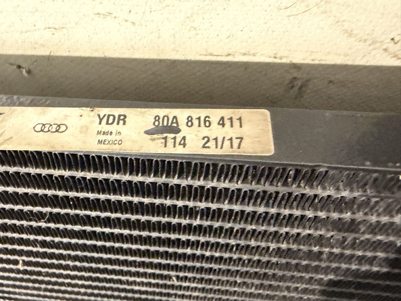 DIJELOVI HLADNJAK KLIME AUDI Q5 (FY) > 17 - 20  3.0 80A816411