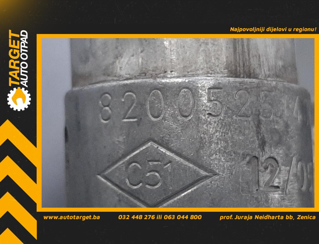 DIJELOVI CRIJEVO EGRA RENAULT LAGUNA > 01-05 8200525140