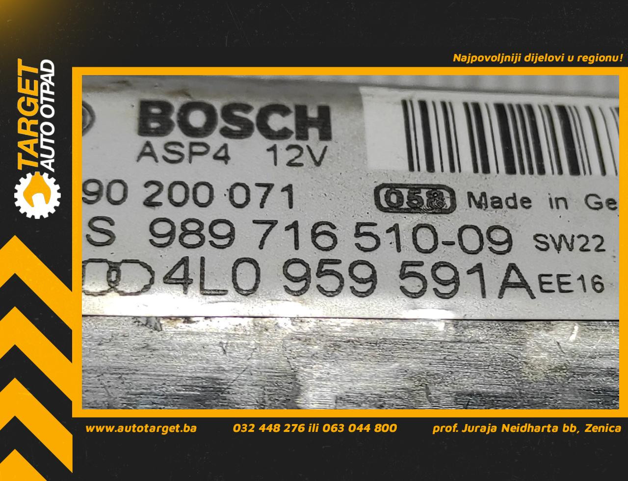 DIJELOVI MOTORIC SIBERA AUDI Q7 (4L) > 06-09 4L0959591A