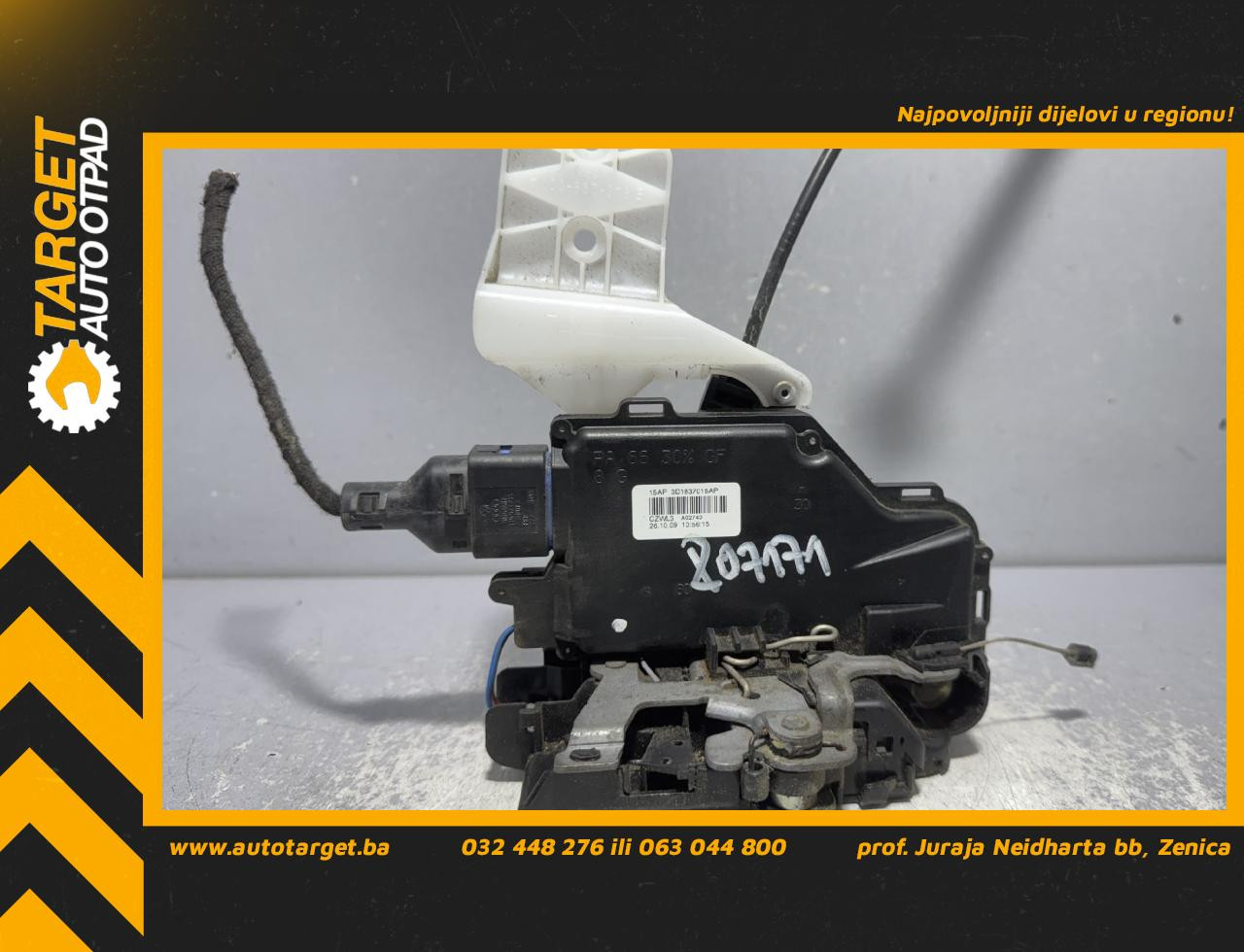 DIJELOVI BRAVA VRATA VW CADDY > 03-10 3D1837015AP