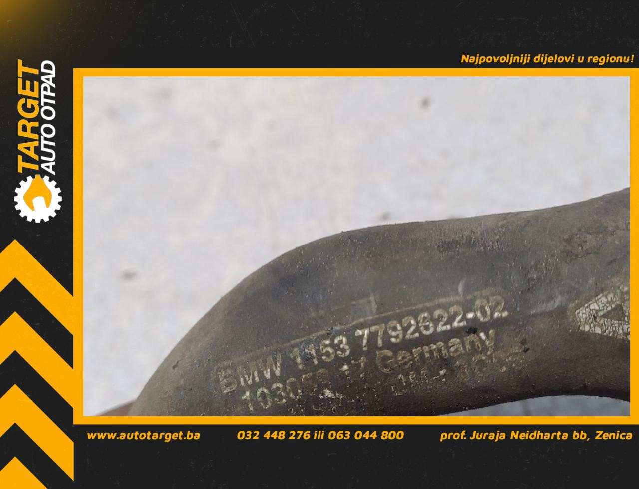 DIJELOVI CRIJEVO BMW SERIJA 3 (E90/E91) > 05-09 2.0 7792622