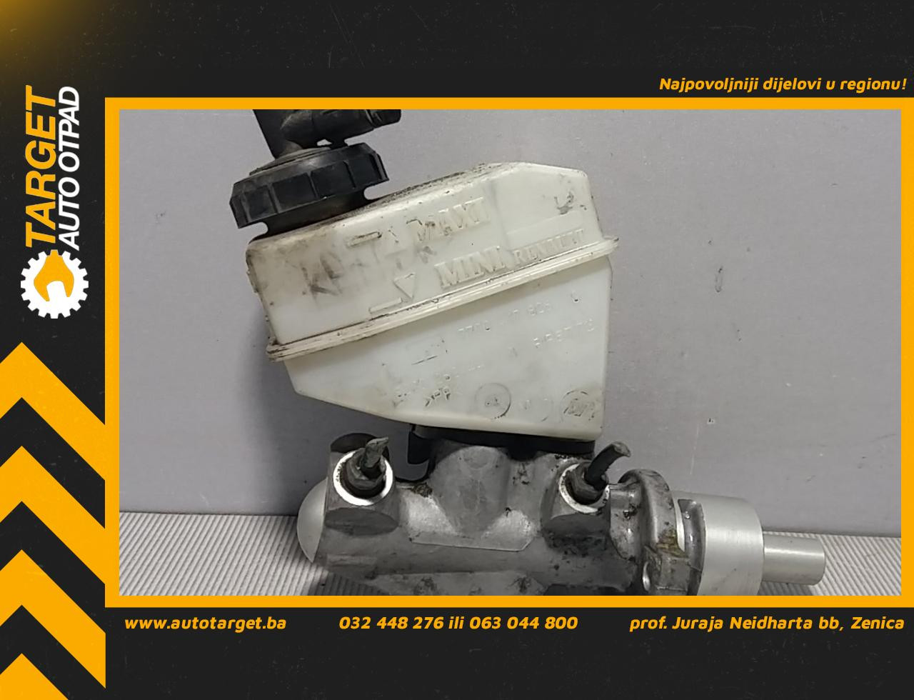 GLAVNI KOCIONI CILINDAR RENAULT CLIO > 01-04 7700417826