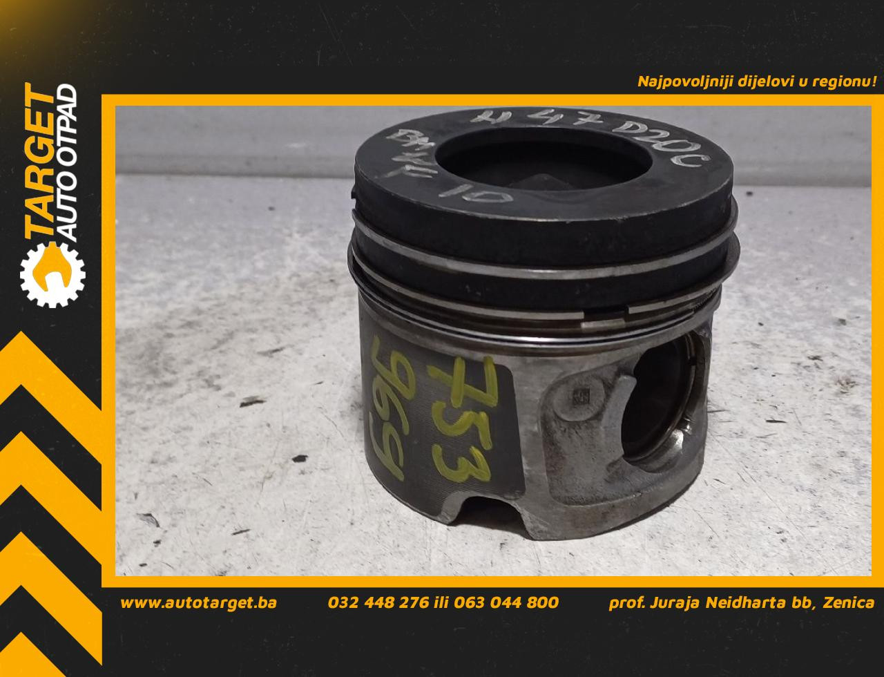 DIJELOVI KLIP BMW SERIJA 5 (F10/F11) > 10-13 2.0