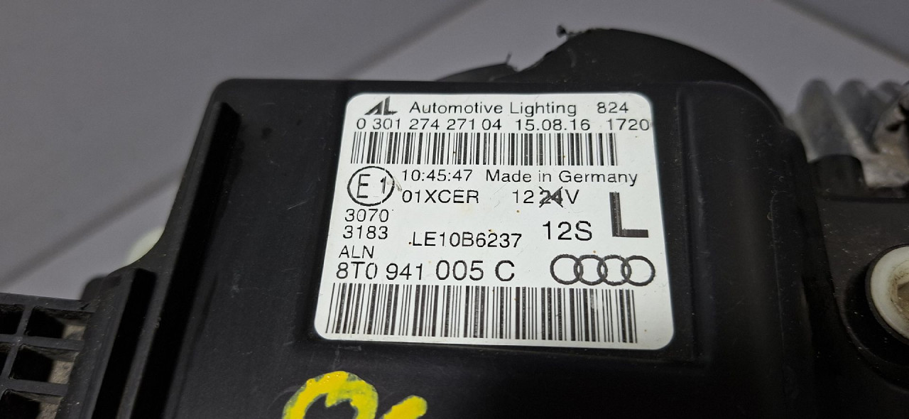 DIJELOVI FAR AUDI A5 (8T) SPORTBACK > 11-17 8T0941005C