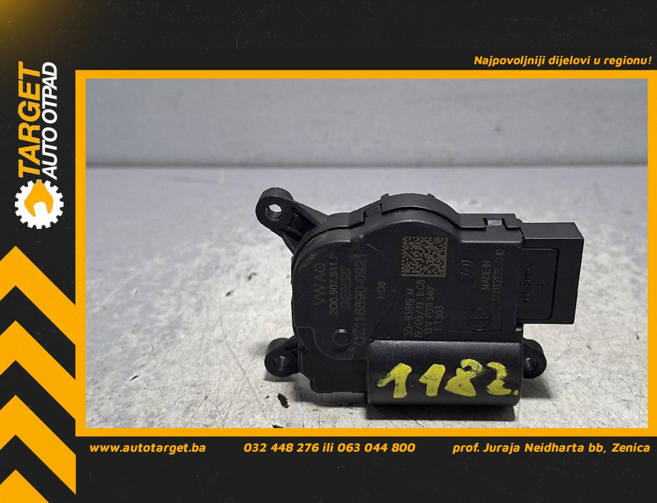 DIJELOVI MOTORIC KLAPNE VW PASSAT B8 > 19 - 2Q0907511F