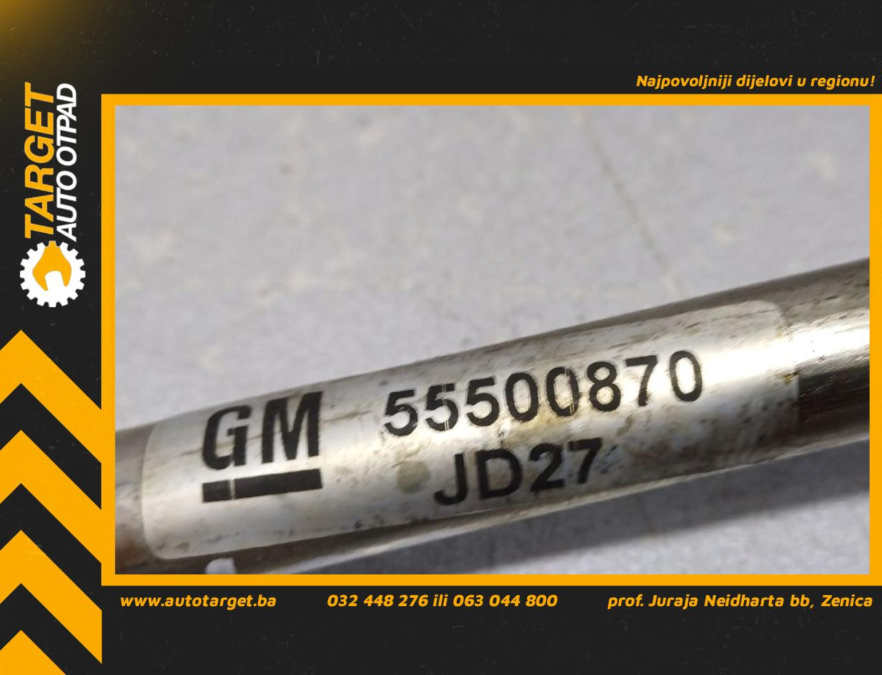 DIJELOVI CRIJEVO OPEL INSIGNIA > 17-19 1.6 55500870