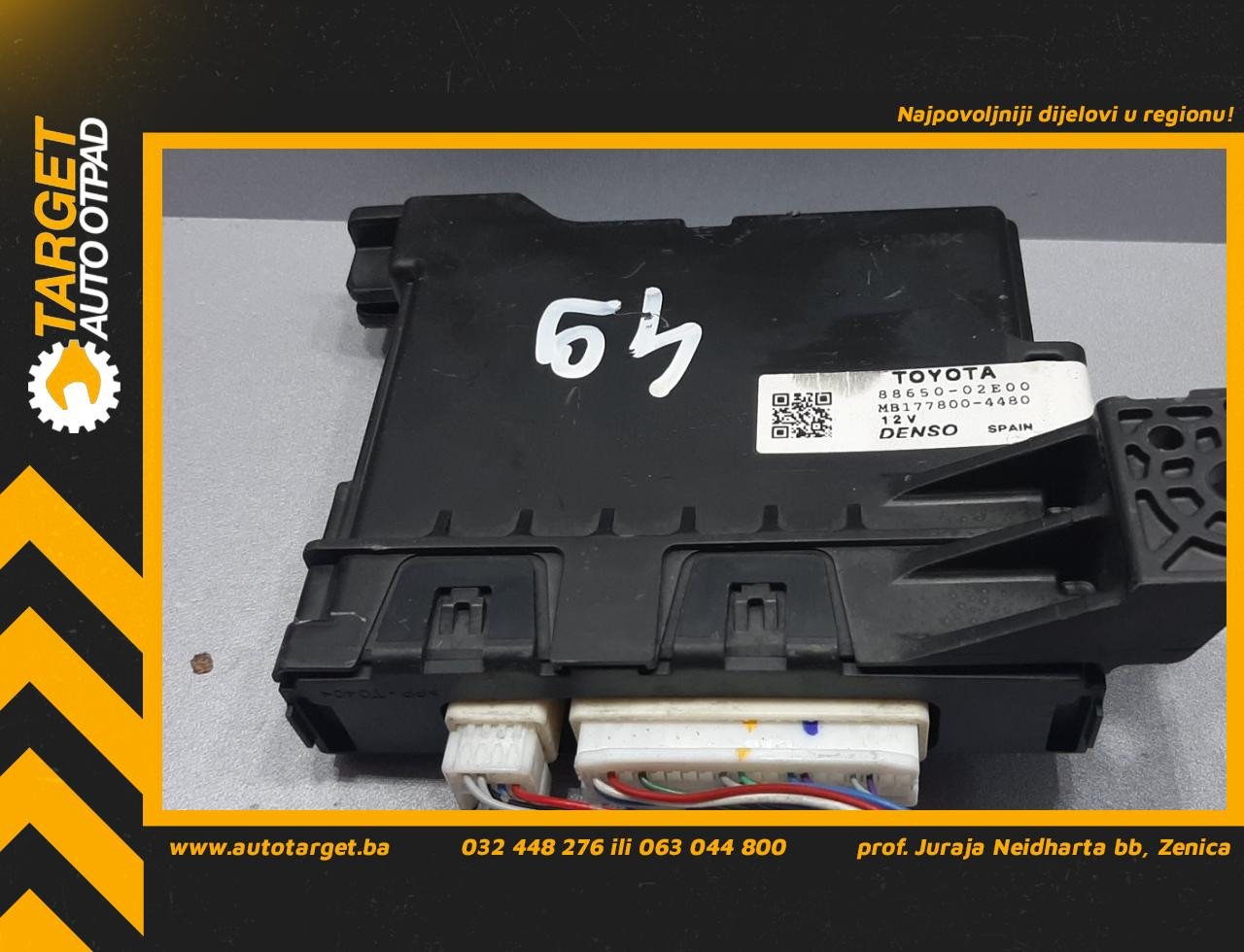 DIJELOVI ELEKTRONIKA MODUL TOYOTA AURIS > 13-15 1.8 8865002E00