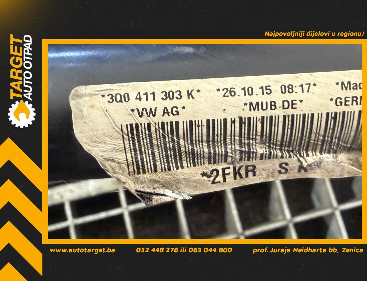 DIJELOVI BALANS STANGA VW PASSAT B8 > 14-19 2.0 3Q0411303K