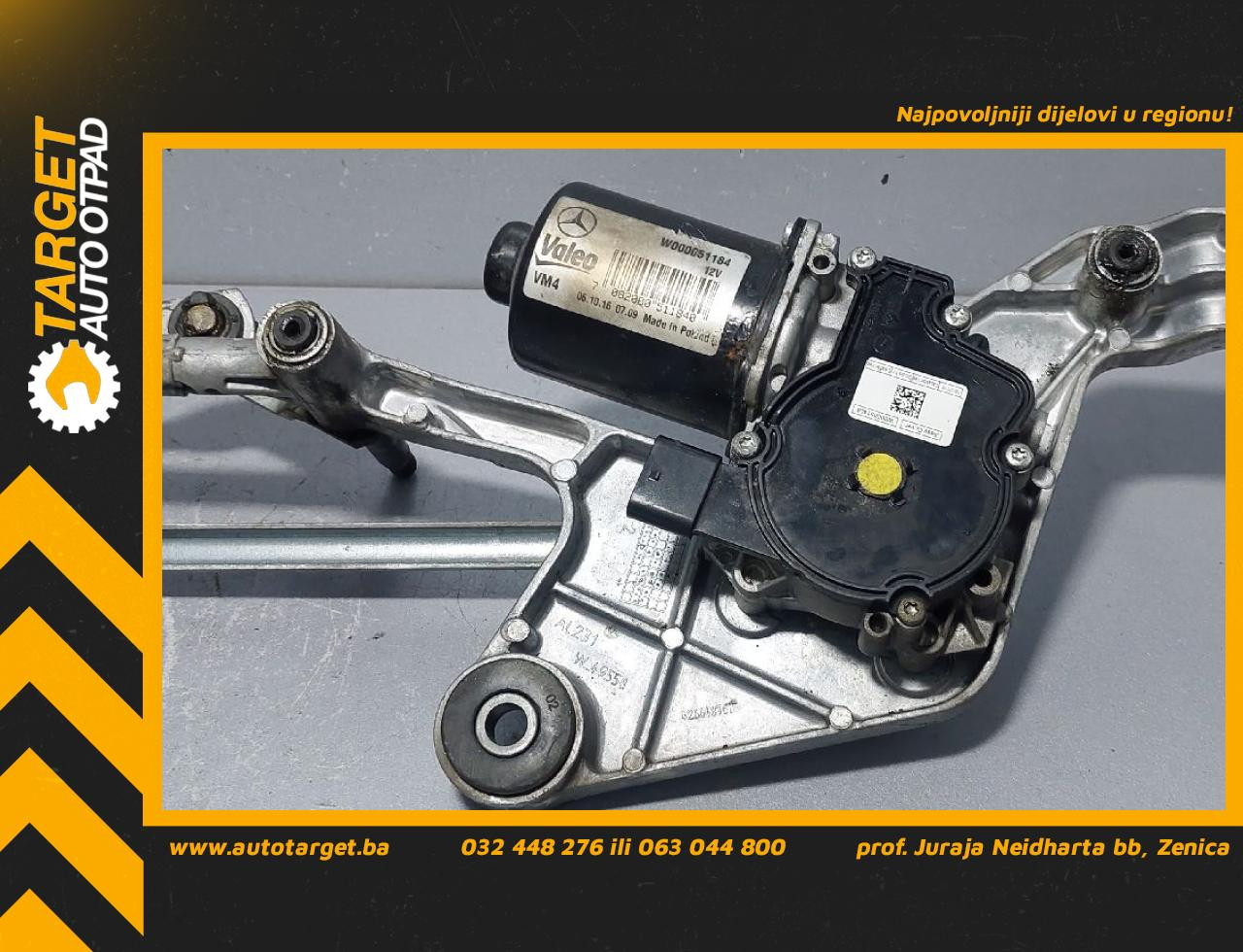 MOTORIC PREDNJEG BRISACA MERCEDES VITO (W447) V KLASA > 14- W0000