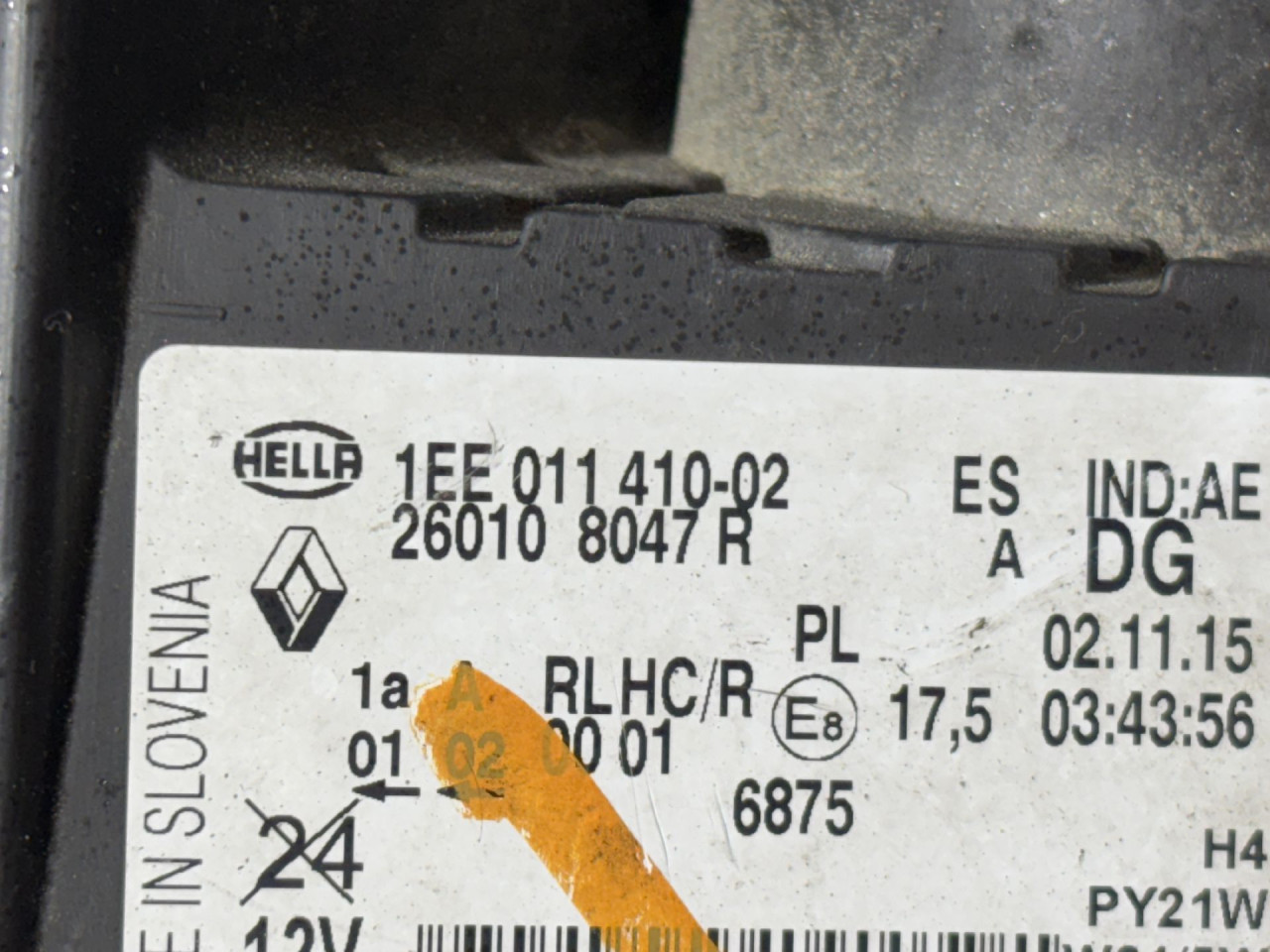 DIJELOVI FAR RENAULT TRAFIC > 14- 260108047R