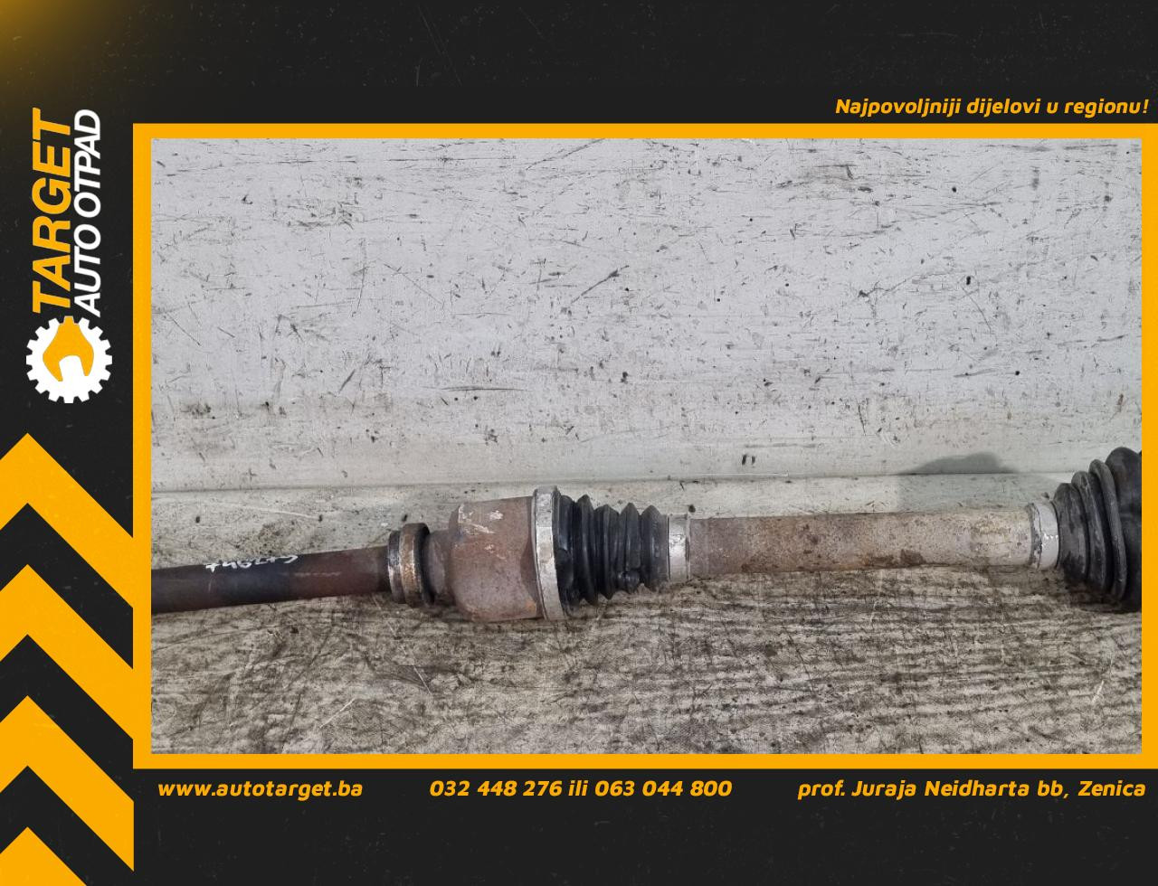 DIJELOVI POLUOSOVINA CITROEN BERLINGO > 15-18 1.6