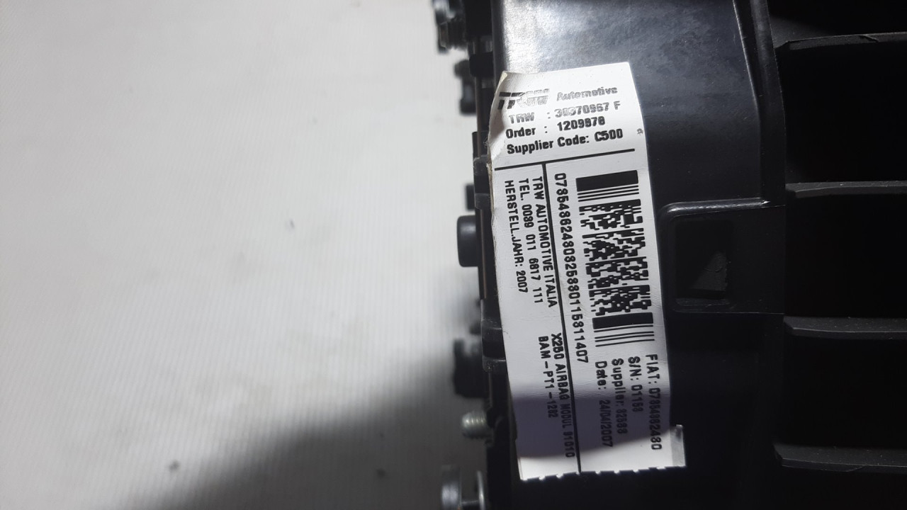 AIRBAG VOLANA FIAT DUCATO > 06-14 30370967