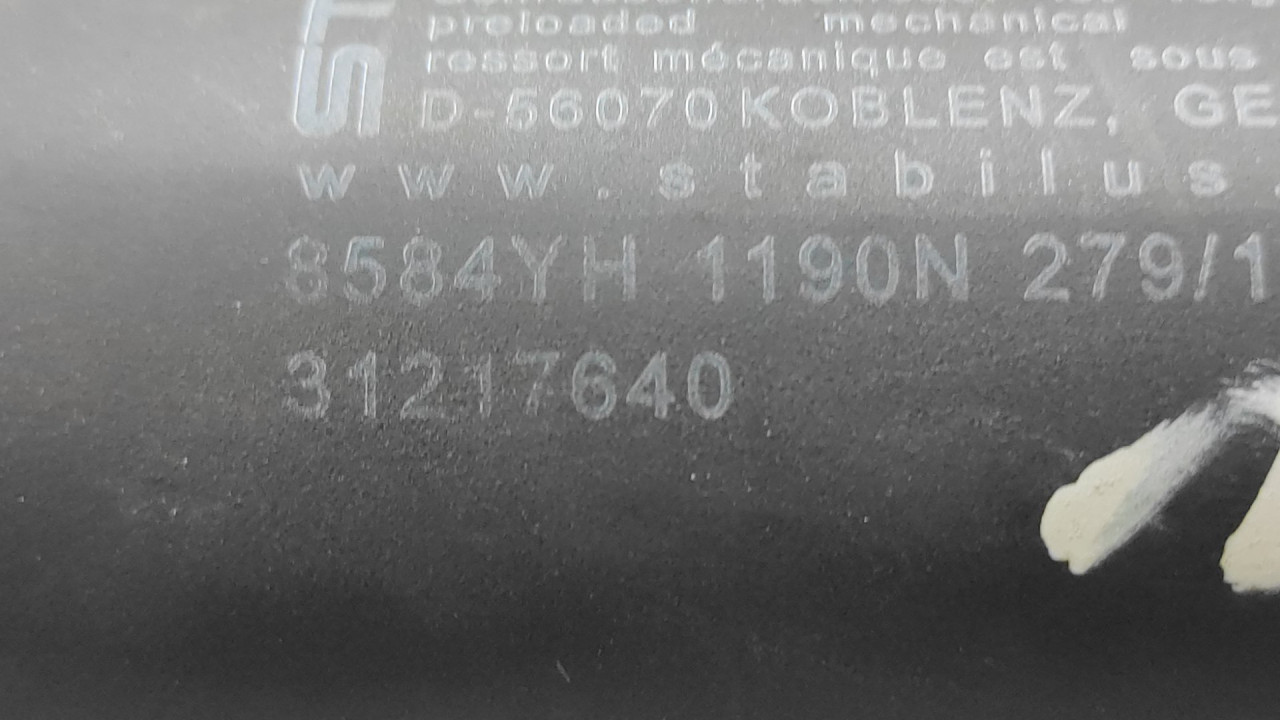 AMORTIZER GEPEKA VOLVO V70 > 14-16 31217640