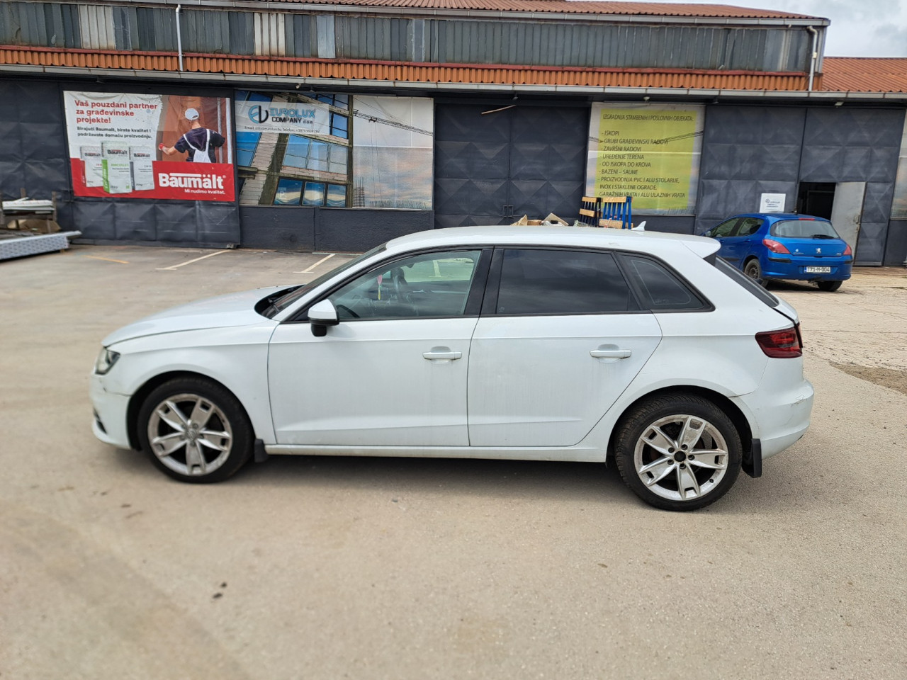 DIJELOVI AUDI A3 8V1/8VA 1.6 DIZEL 81KW MJENJAC MOTOR CRKB 2014