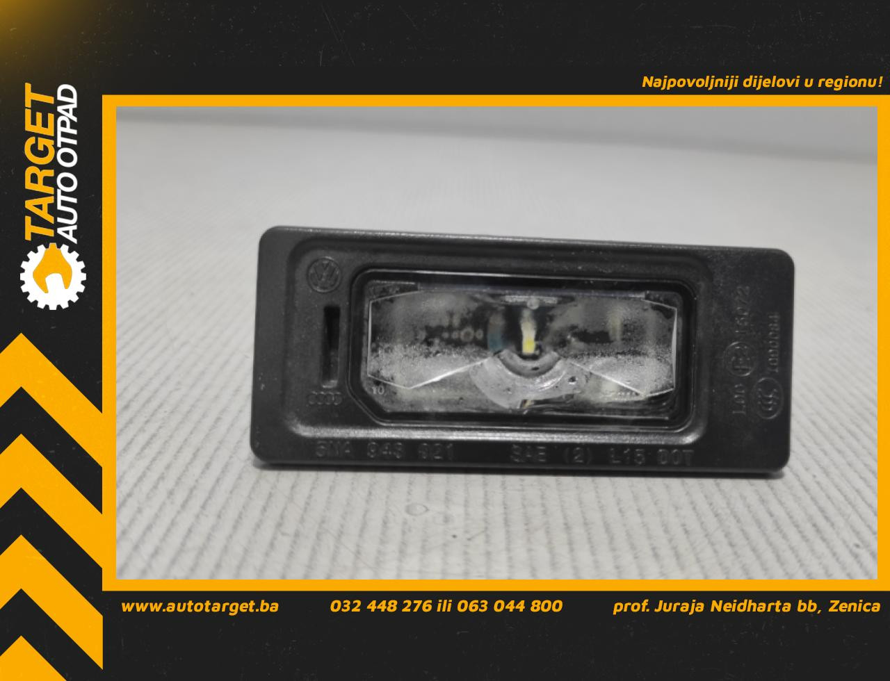 RASVJETA TABLICA SKODA FABIA > 14- 5NA943021