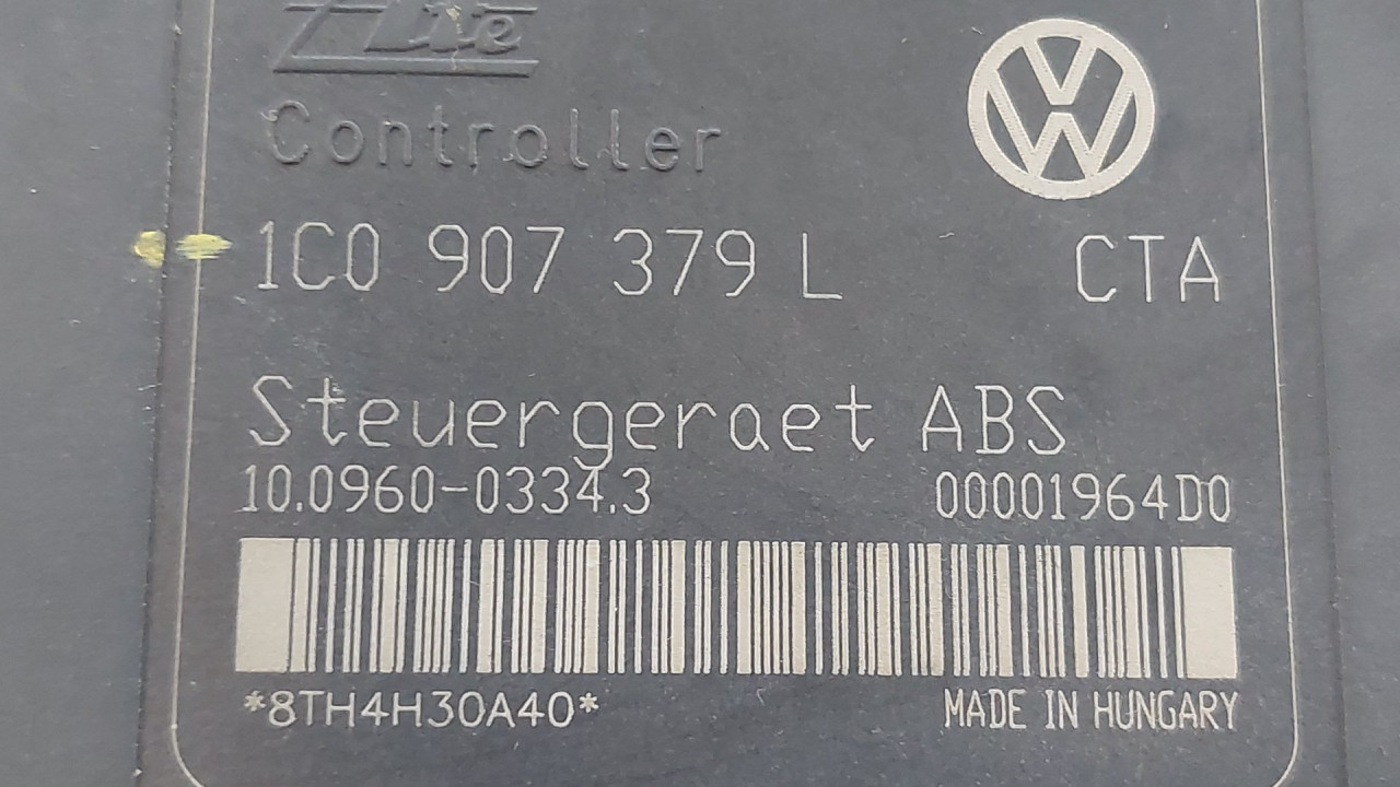 ABS ELEKTRONIKA VW GOLF 4 > 97-03 1C0907379L 1J0614117G