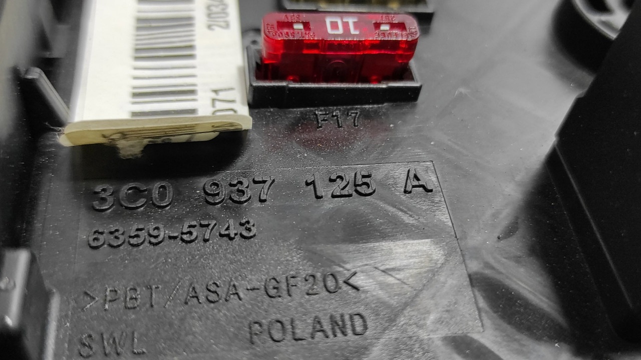 ELEKTRONIKA MODUL VW PASSAT B7 > 10-14 3C0937125A