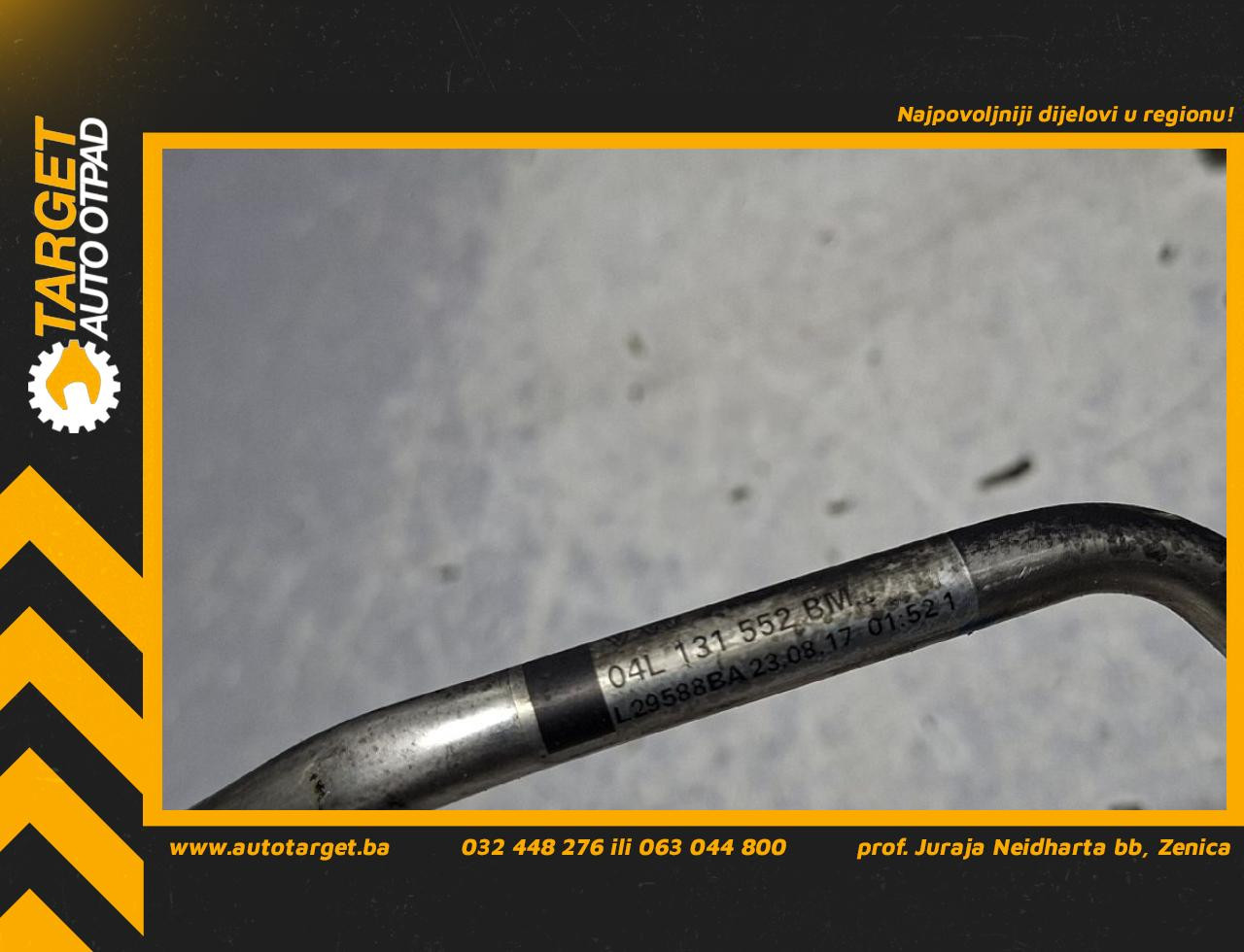 DIJELOVI CRIJEVO AUDI A4 (B9) > 15-18 2.0 04L131552BM