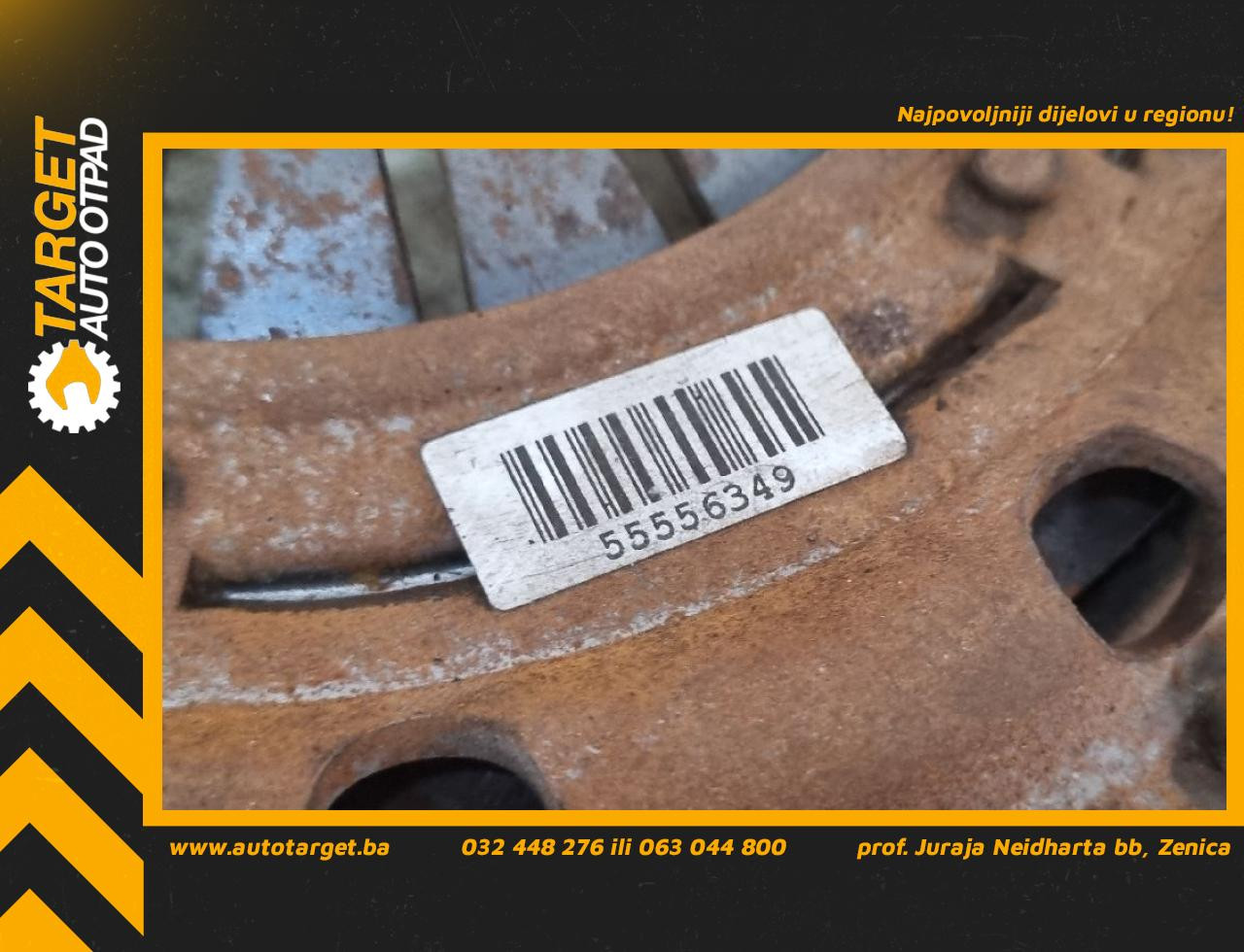 DIJELOVI KORPA OPEL MERIVA > 03-06 1.6 55556349