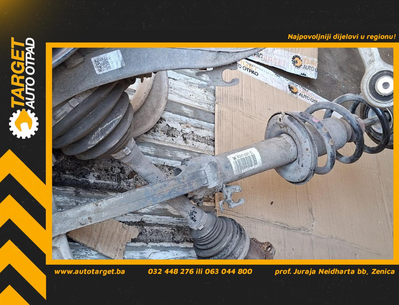 DIJELOVI AMORTIZER AUDI A6 4G > 11-14 2.0 4G0031C