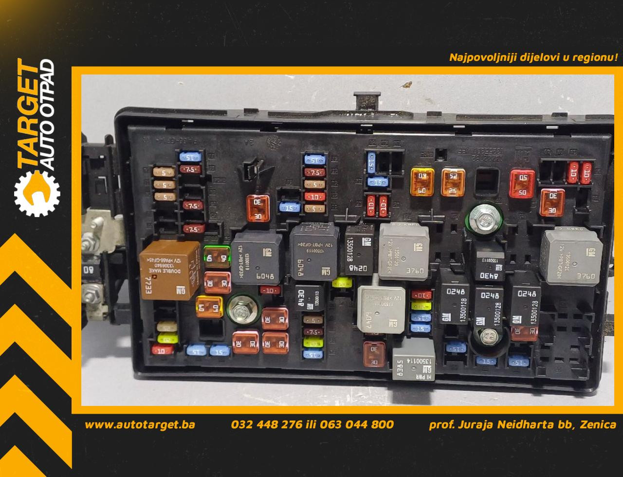 ELEKTRONIKA KUTIJA OSIGURACA OPEL INSIGNIA > 09-13 13255300 52905