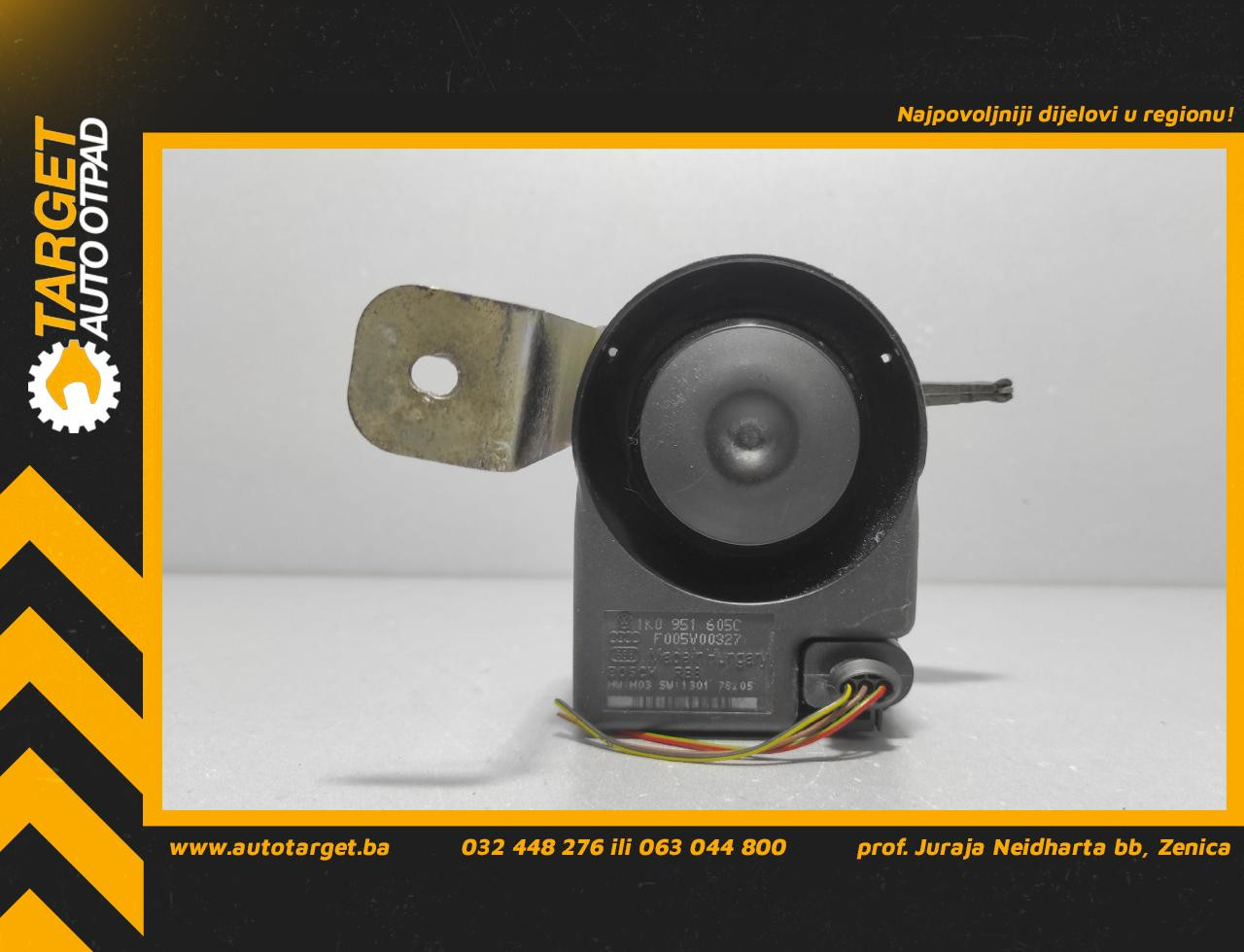 ELEKTRONIKA ALARMA AUDI A6 > 04-08 1K0951605C
