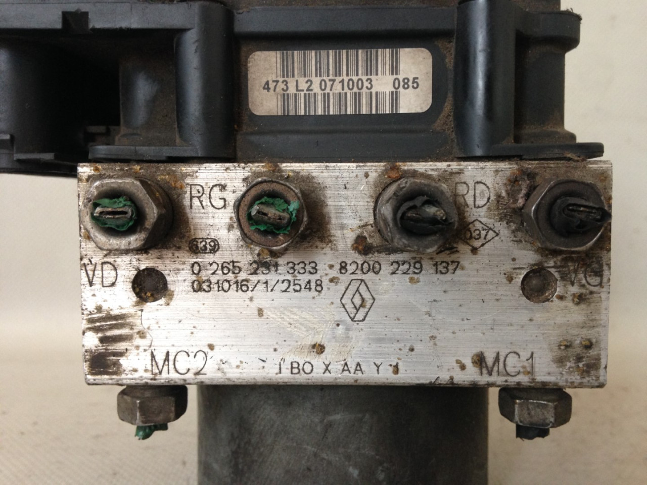 ABS ELEKTRONIKA RENAULT CLIO > 01-04 8200229137 0265231