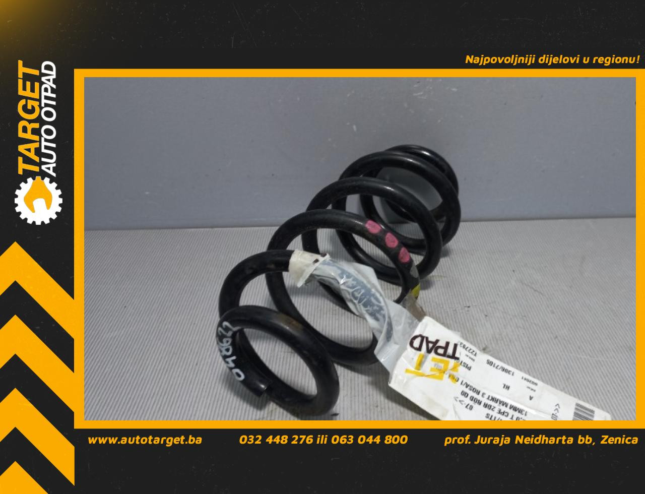 DIJELOVI OPRUGA AMORTIZERA AUDI TT (8J) > 06-10 8J0511115BE