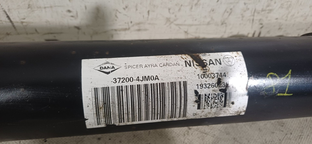 DIJELOVI KARDAN NISSAN NAVARA NP300 > 15- 372004JM0A