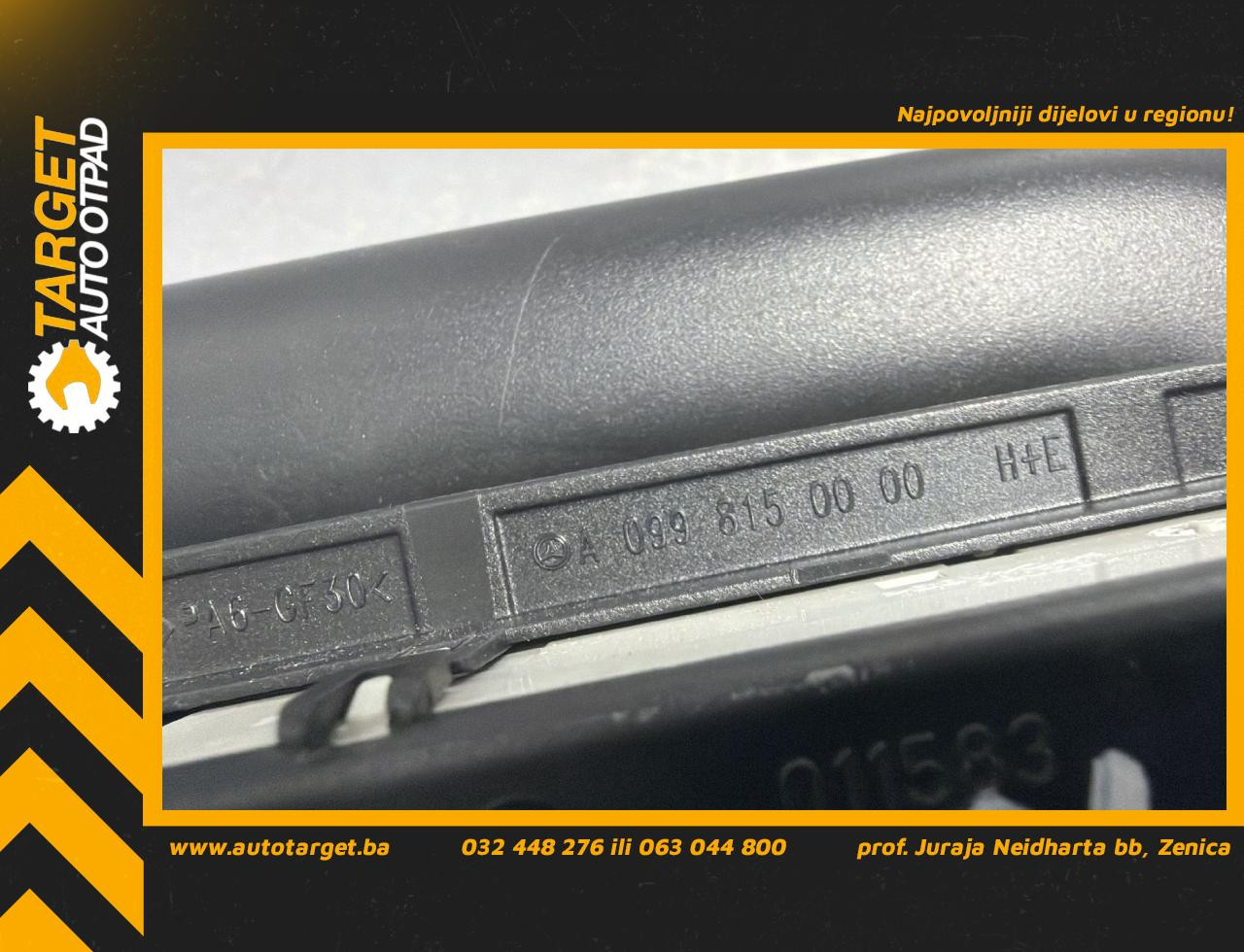 KROVNA RUCKA MERCEDES E KLASA (W213/S213) > 16-23 A0998150000