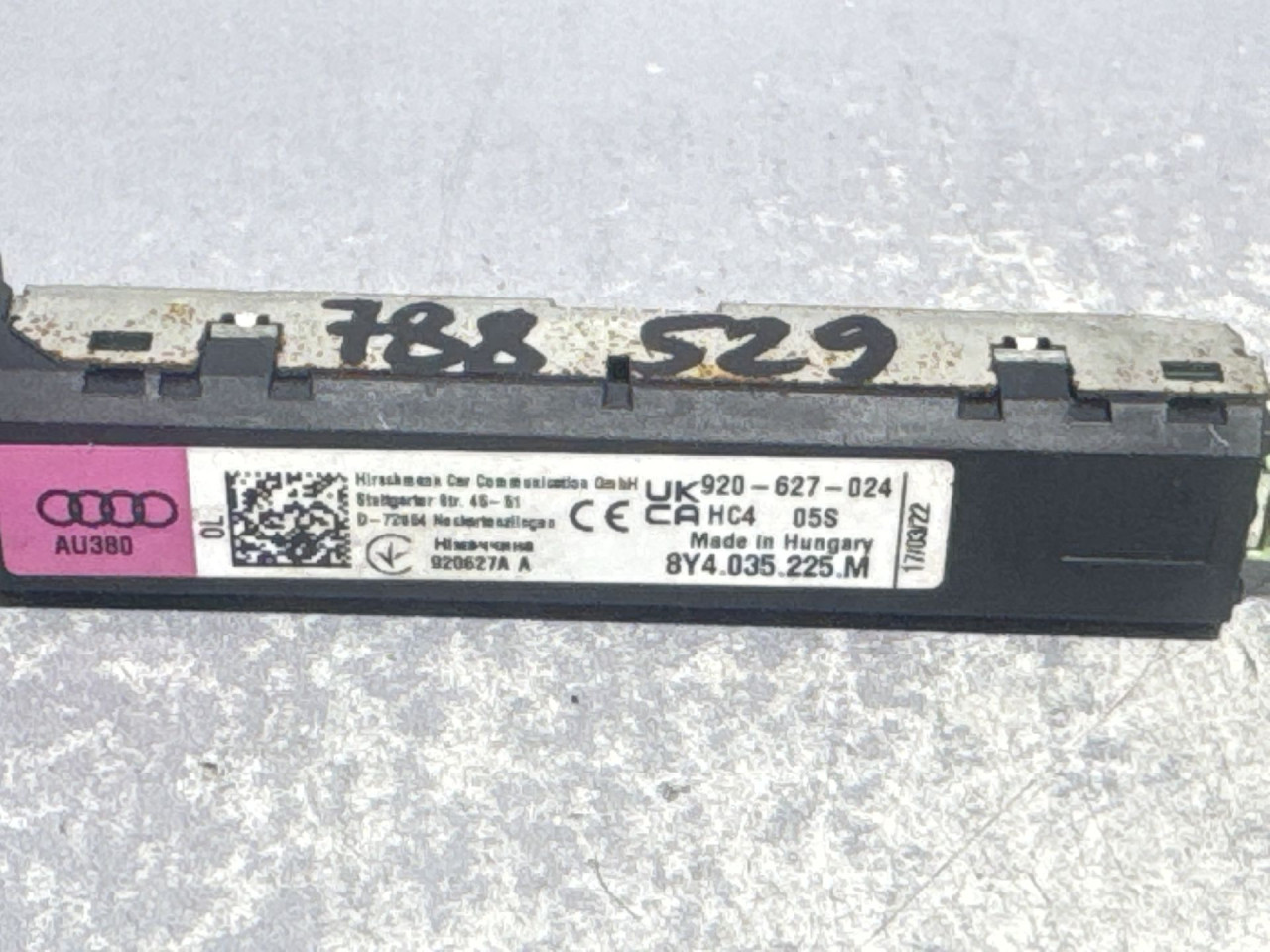 DIJELOVI ANTENA AUDI A3 (8Y) > 20 -  8Y4035225M