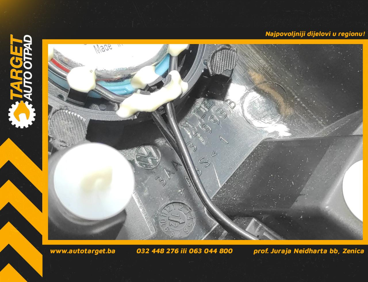 DIJELOVI ZVUCNIK VW PASSAT B7 > 10-14 3AA837993B