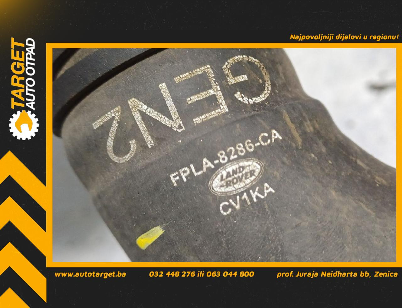 DIJELOVI CRIJEVO LAND ROVER RANGE ROVER > 12-17 3.0 FPLA8286CA