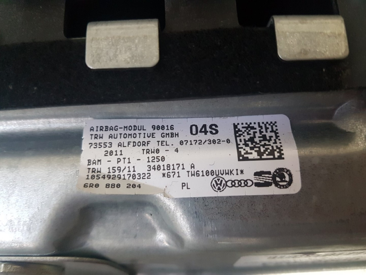 AIRBAG SUVOZACA VW POLO > 09-14 VW023044 6R0880204