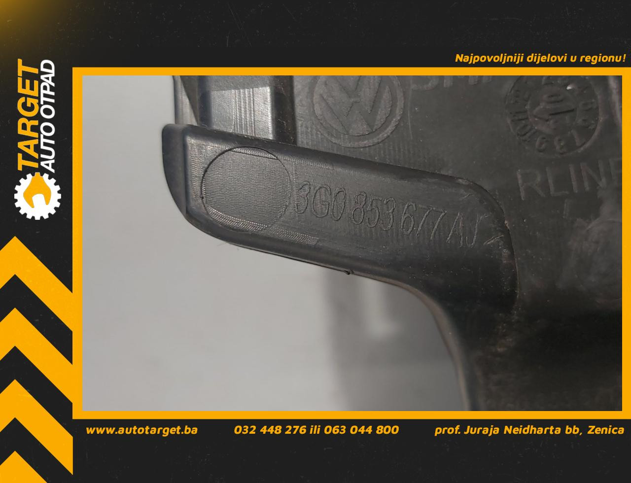 DIJELOVI RESETKA BRANIKA VW PASSAT B8 > 14-19 3G0853677AJ