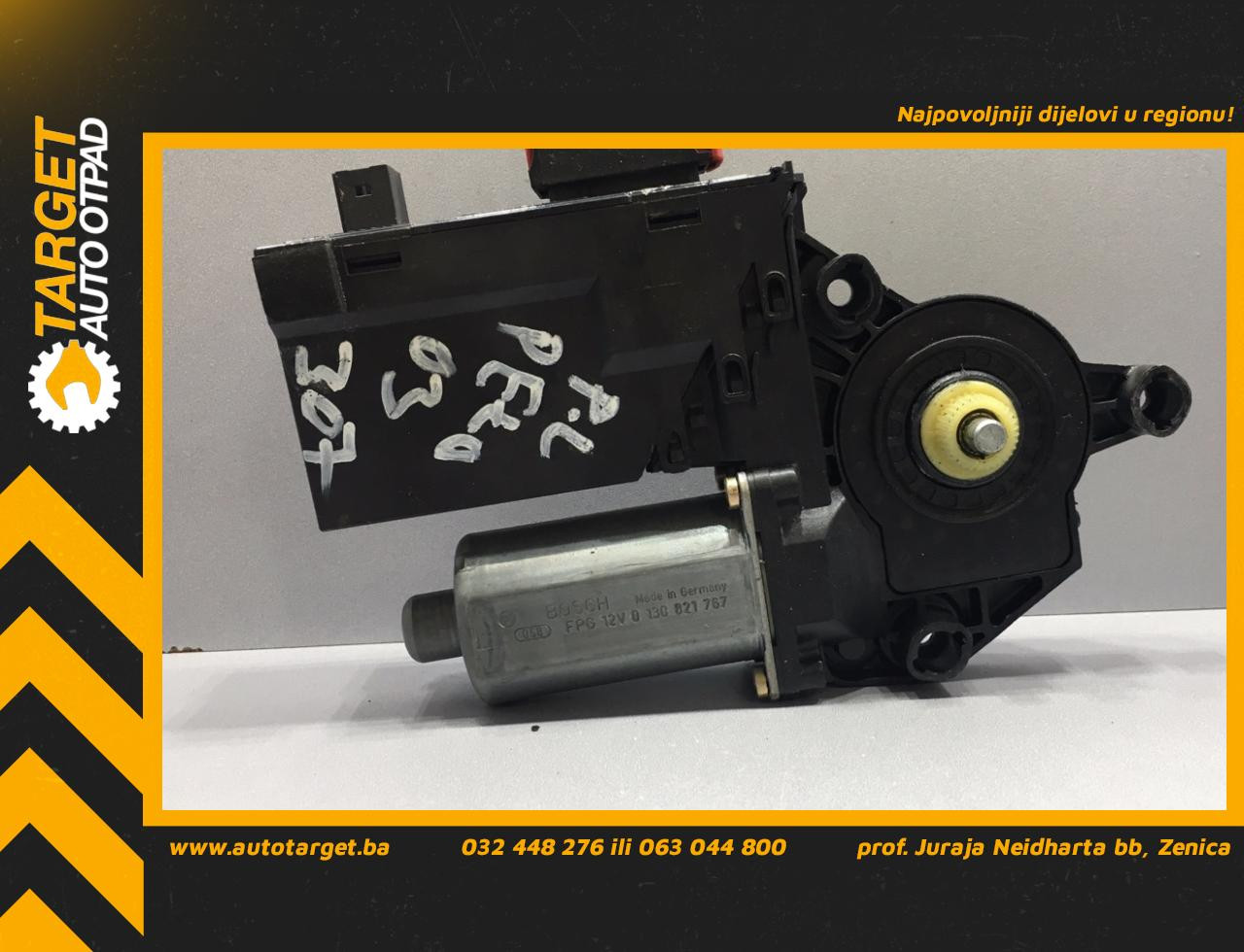 MOTORIC PODIZACA STAKLA PEUGEOT 307 > 01-05 9634457580