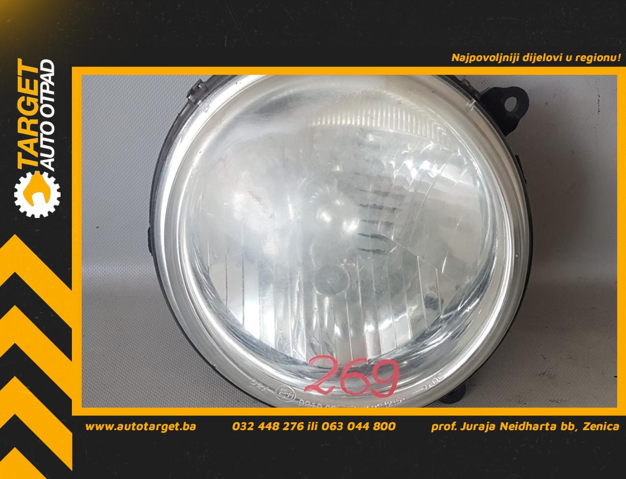 DIJELOVI FAR JEEP CHEROKEE > 01-04 JE011013