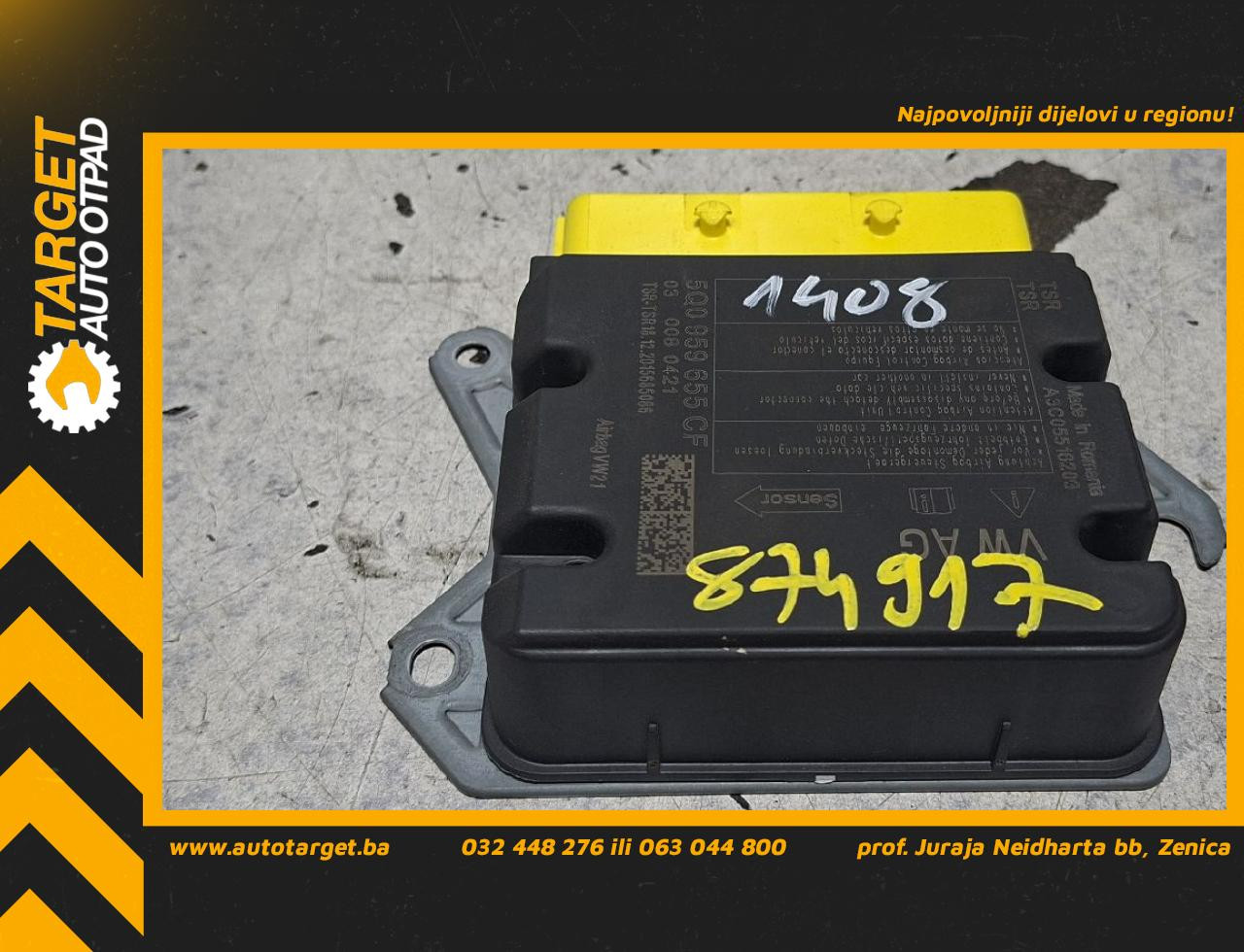 DIJELOVI ELEKTRONIKA AIRBAGA VW T-ROC > 17- 1.0 5Q0959655CF