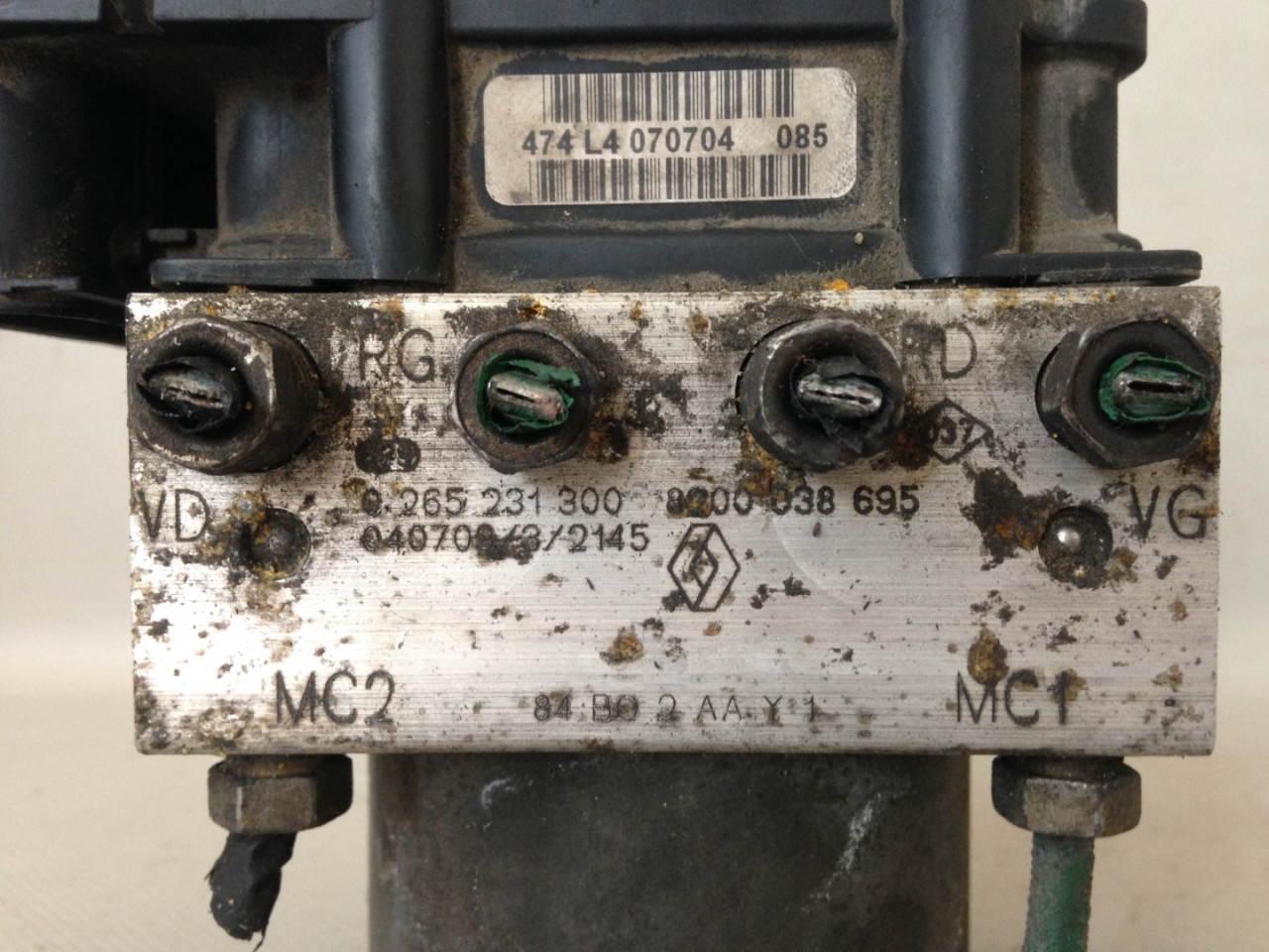 ABS ELEKTRONIKA RENAULT SCENIC > 03-06 8200038695 02658